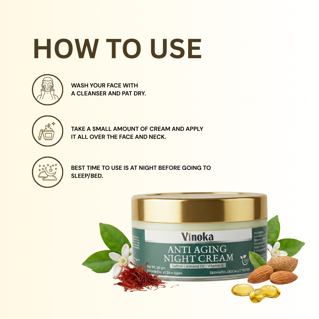 VINOKA Anti Aging Cream – 50 gm
