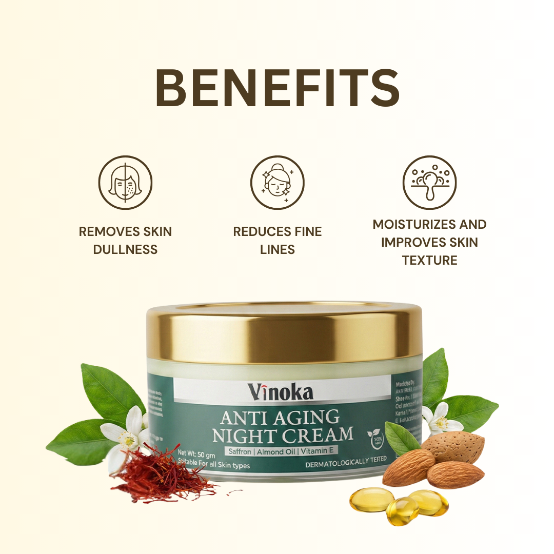 VINOKA Anti Aging Cream – 50 gm