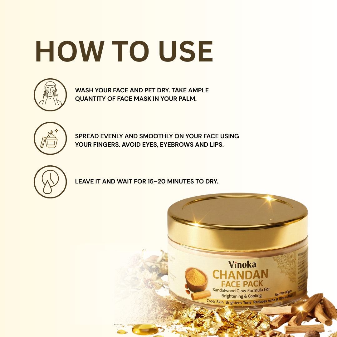 Vinoka Chandan FacePack - 50g