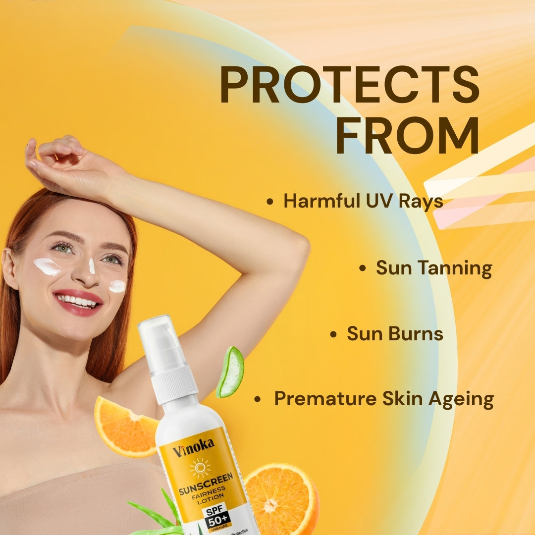 VINOKA Sunscreen Fairness Lotion – 100 ML