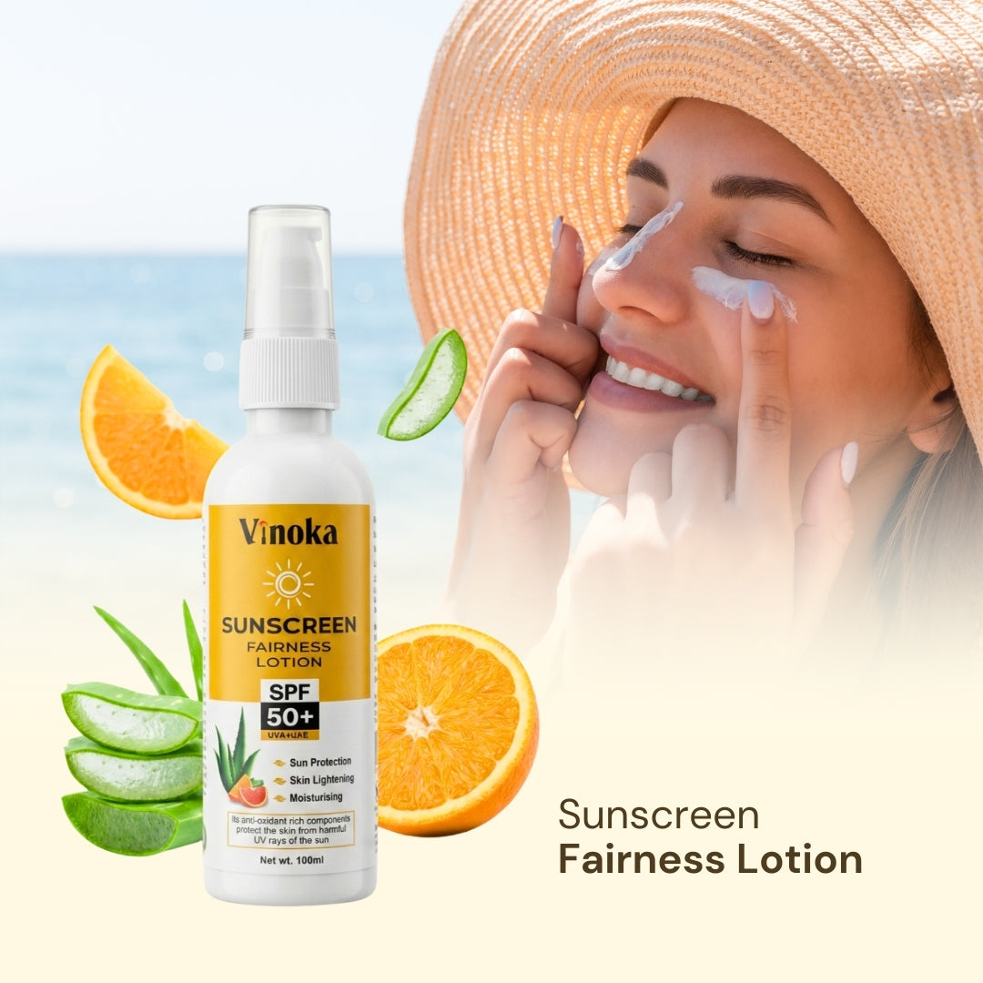 VINOKA Sunscreen Fairness Lotion – 100 ML