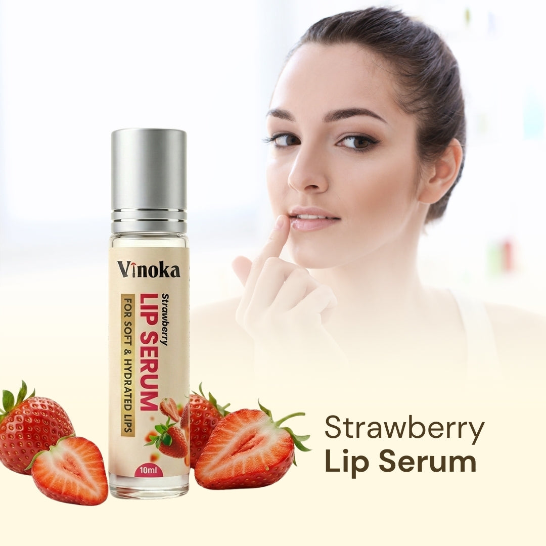 VINOKA Strawberry Lip Serum – 10ml