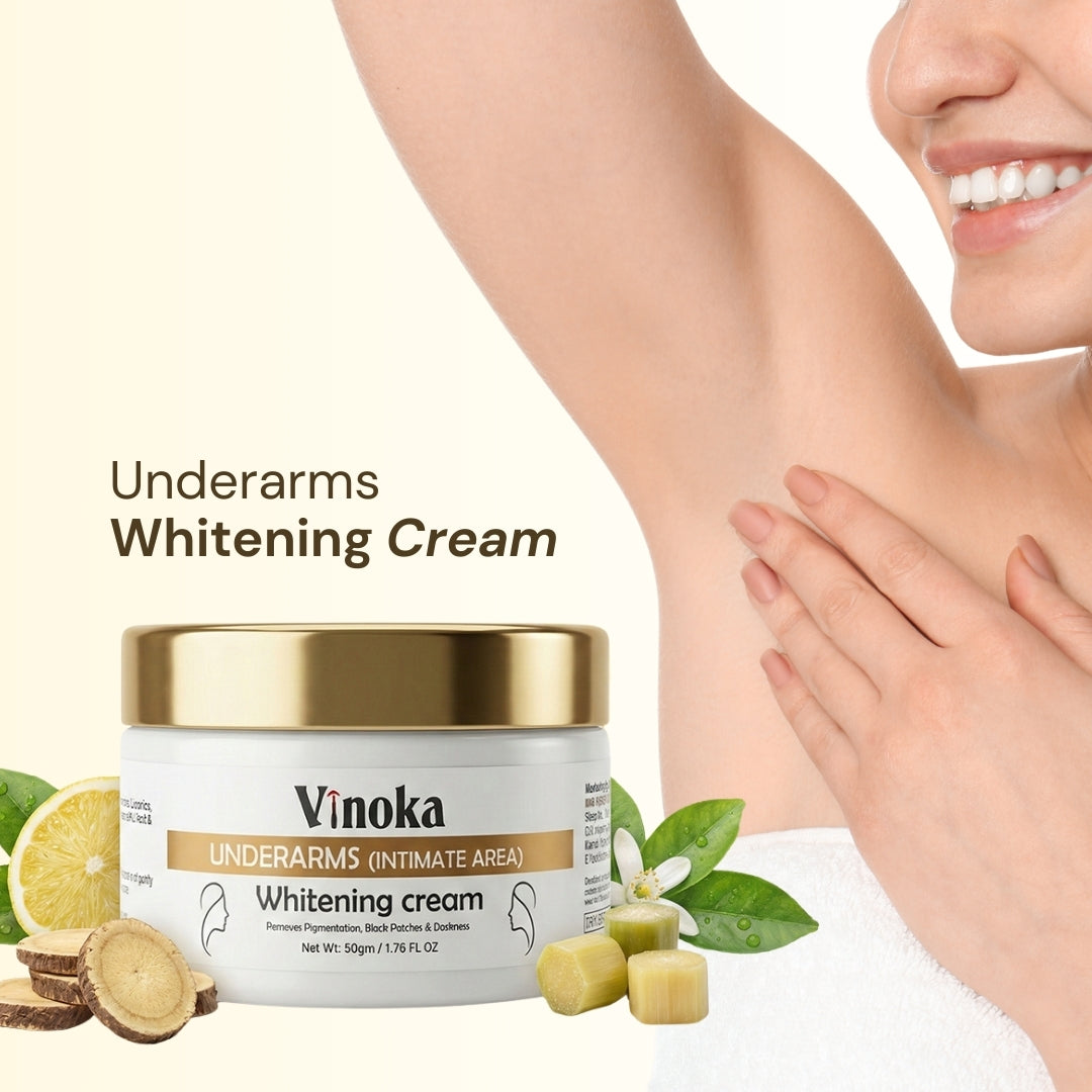 VINOKA Underarms Whitening Cream for Intimate Areas - 50g