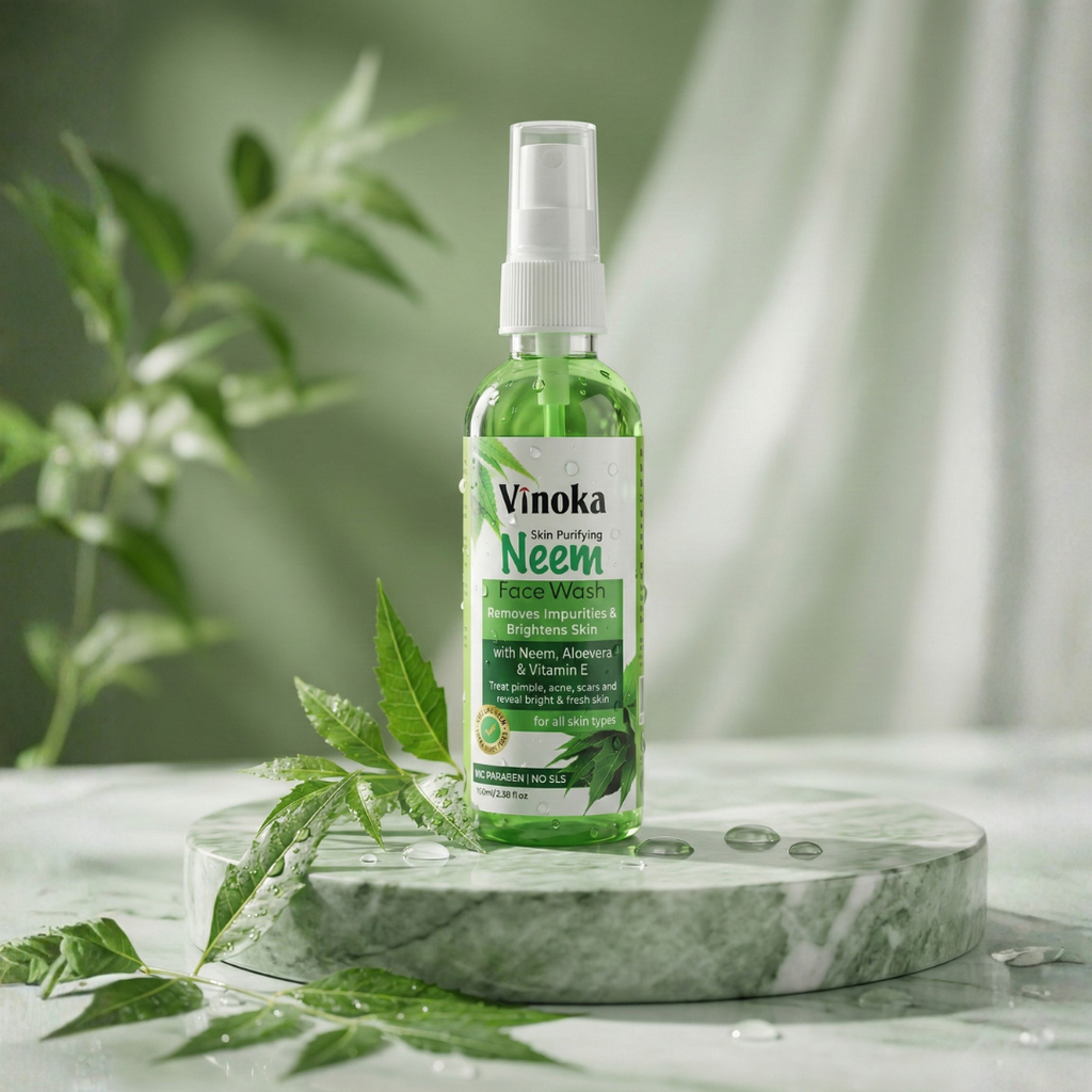 VINOKA Skin Purifying Neem Face Wash – 100ml
