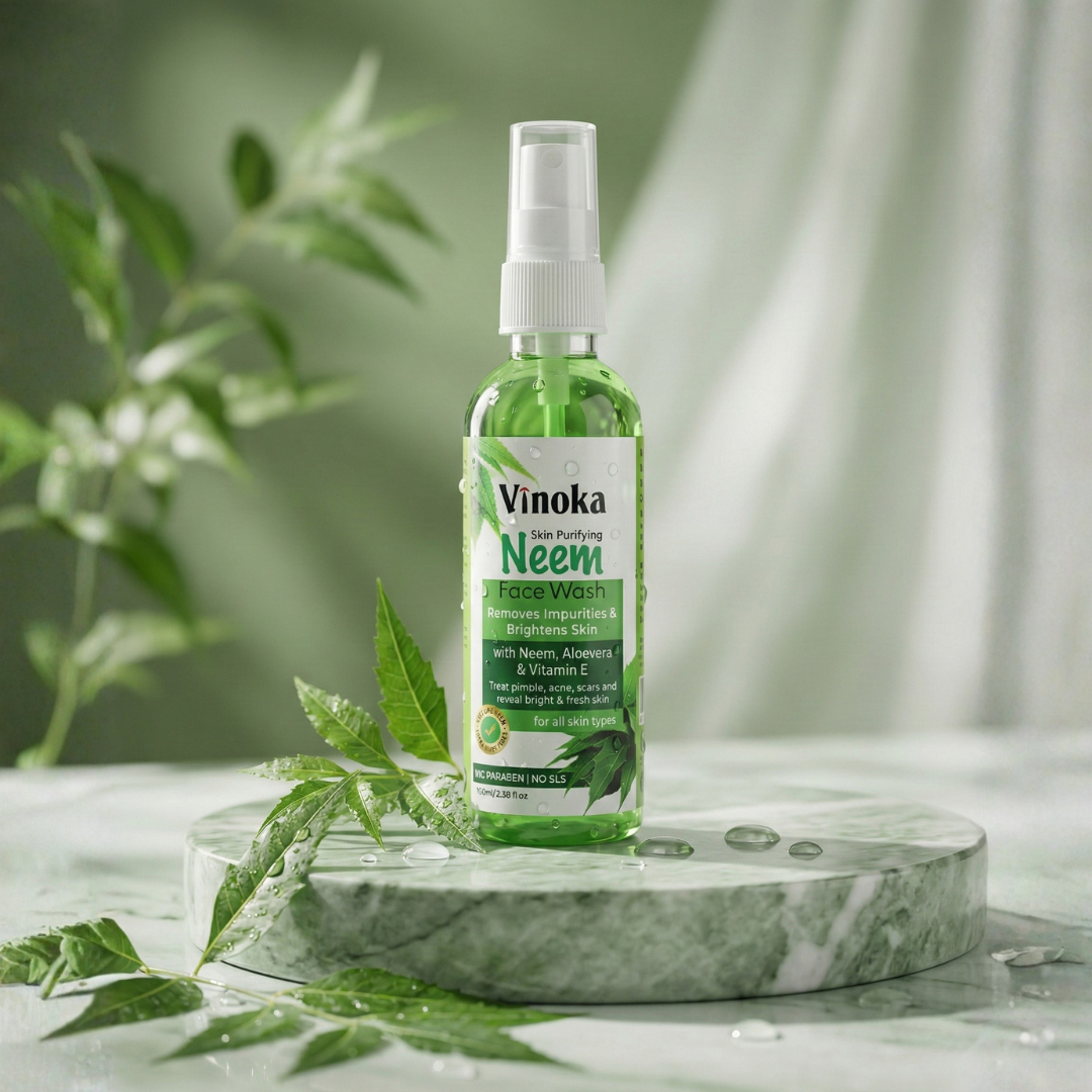 VINOKA Skin Purifying Neem Face Wash – 100ml