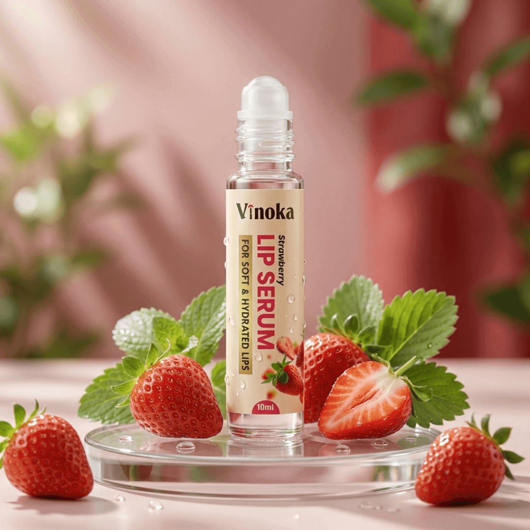 VINOKA Strawberry Lip Serum – 10ml