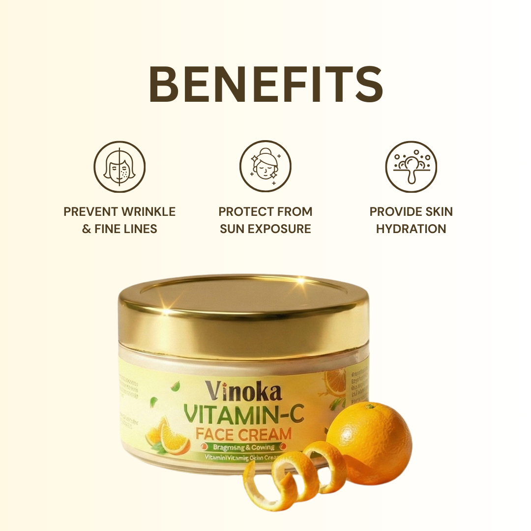 VINOKA Vitamin C Face Cream - 50g