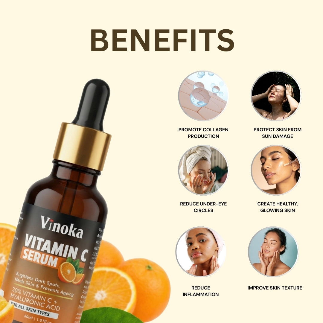 VINOKA Vitamin C Face Serum - 30 ML