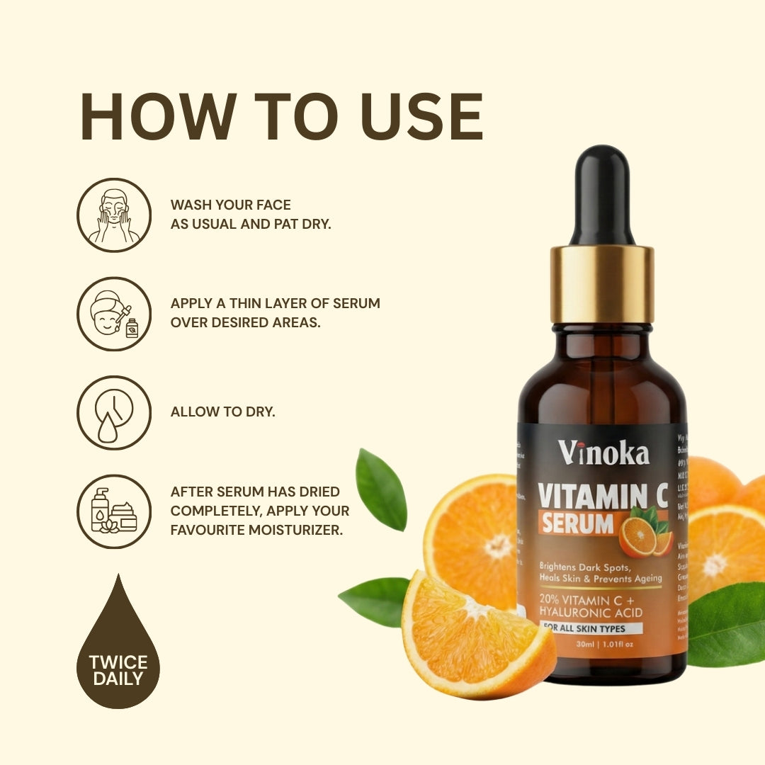 VINOKA Vitamin C Face Serum - 30 ML